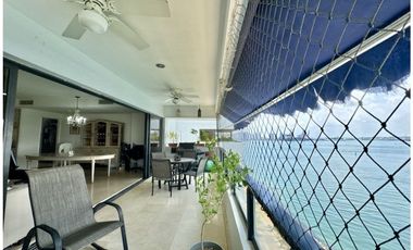 Apartamento Bocagrande sobre la bahia