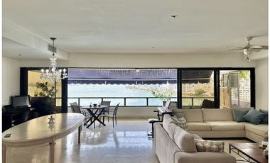 Apartamento Bocagrande sobre la bahia