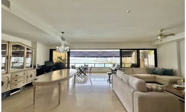 Apartamento Bocagrande sobre la bahia