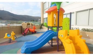 Apartaestudio amoblado en Salguero con piscina y vista