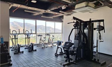 Apartaestudio amoblado en Salguero con piscina y vista