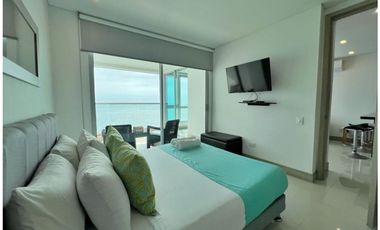 VENDO APRATAMENTO 1 ALCOBA PALMETTO SUNSET LAGUITO CARTAGENA