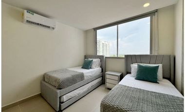 VENDO APARTAMENTO 2 ALCOBAS EDIFICIO SUNNO BEACH CIELO MAR CARTAGENA
