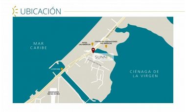 VENDO APARTAMENTO 2 ALCOBAS EDIFICIO SUNNO BEACH CIELO MAR CARTAGENA