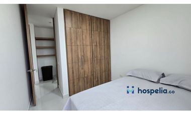 Renta apartamento amoblado. Ciudad jardín-pance, SERVICIOS INCLUIDOS