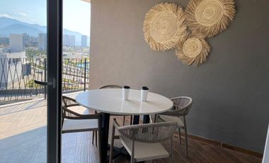 Renta en Zona Hotelera Norte – DUVA, Amueblado y con Vista Panorámica al Mar.