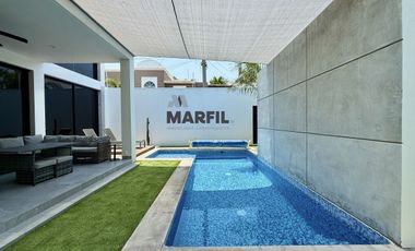 Hermosa Casa en Venta con Alberca Residencial Esmeralda en Colima de 4 Recámaras