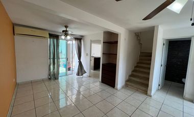 RENTA Casa en CLÚSTER PRIVADO CON ALBERCA Fracc. Xana, Veracruz. CON 3 RECAMARAS