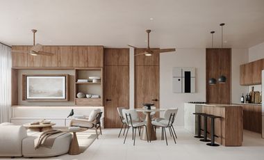 Venta de departamento 1 Habitación dentro de privada en Benito Juárez Norte