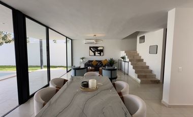 CASA EN VENTA A ESTRENAR MODELO ACERCA, AMUEBLADA Y EQUIPADA, CONKAL.