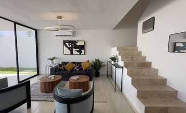 CASA EN VENTA A ESTRENAR MODELO ACERCA, AMUEBLADA Y EQUIPADA, CONKAL.