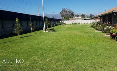 EXQUISITA PARCELA CON 2 CASAS EN RENGO A MINUTOS DEL CENTRO