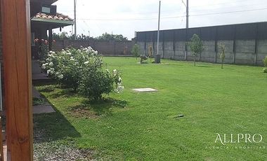EXQUISITA PARCELA CON 2 CASAS EN RENGO A MINUTOS DEL CENTRO