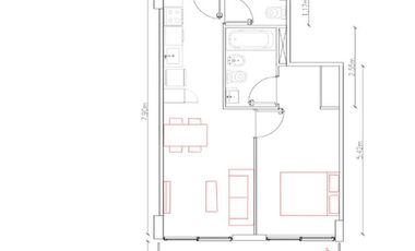 Departamento - Barracas