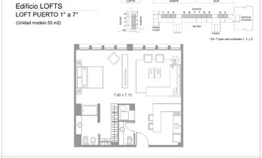 Distrito Quartier - Excelente Loft a estrenar en venta vista rio!