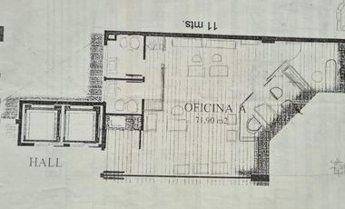 Oficina Moderna AAA con Terraza propia exclusiva