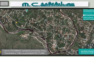 Terreno en venta en Punilla, Cuesta Blanca