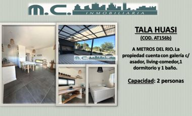 AT156b. TALA HUASI. A MTS. DEL RIO. 2 PAX
