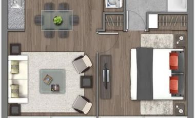 Departamento en Arriendo en Cam. del Sol 2100, 2430000 Quilpué, Valparaíso