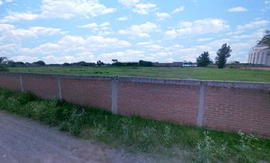 ¡Terreno Industrial de 3 Hectáreas plano y bardeado!