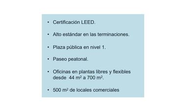 Oficinas en planta libre en Los Leones
