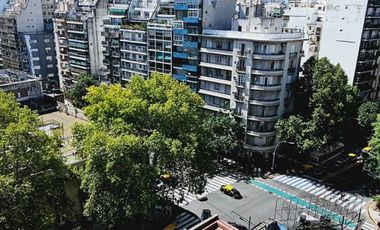 Alquiler Departamento Palermo 2 ambientes mas escritorio Balcon Av Santa fe
