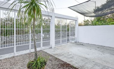 Casa en renta en Conkal Yucatan de un piso y 2 recamaras