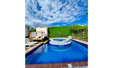 Se vende o se permuta Hermosa cabaña en Santagueda