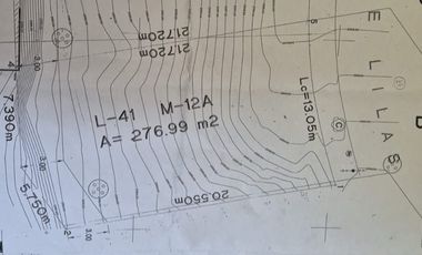 Terreno a La Venta en Lomas de Tecamachalco
