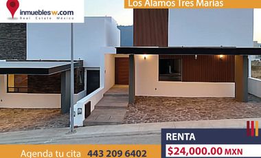 LOFT EN RENTA EN LOS ALAMOS TRES MARIAS, MORELIA