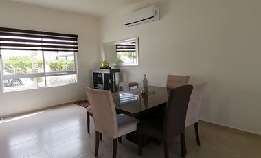 Casa en renta amueblada  Mérida Yucatán,  Privada Salomea Conkal