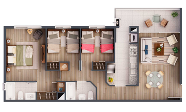 ARRIENDO Impecable departamento en Quilpué