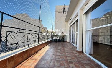 Entre Ríos y Moreno 3 amb.c/dep. al frente + balcón terraza