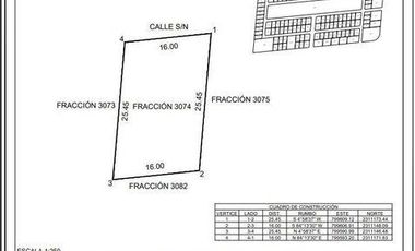 Terreno en Venta en Carretera Mexican Federal, Kinchil RU 25-442.