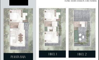 EN VENTA VILLA EN TULUM 3 HABITACIONES ALBERCA CERCA DEL MAR EXCELENTE UBICACION Y PRECIO