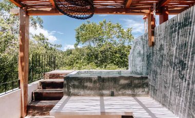 EN VENTA VILLA EN TULUM 3 HABITACIONES ALBERCA CERCA DEL MAR EXCELENTE UBICACION Y PRECIO