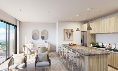 Departamento en pre venta 2 recámaras con vista a la laguna