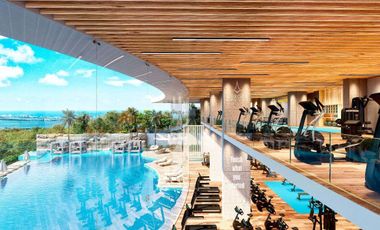 Departamento en pre venta 2 recámaras con vista a la laguna