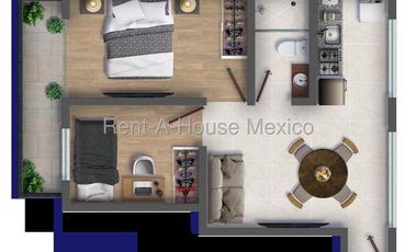 Departamento en Venta (Proyecto) en Cuauhtémoc, Doctores  AM. 25-2428