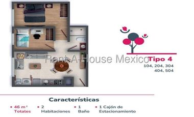 Departamento en Venta (Proyecto) en Cuauhtémoc, Doctores  AM. 25-2428