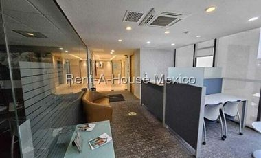 Oficina Amueblada en Renta en Miguel Hidalgo ,Lomas de Chapultepec AF 25-2869.