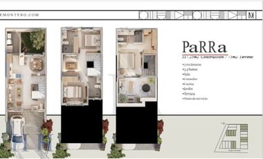 Casa Nueva en Coto en  Tlaquepaque Centro MODELO PARRA