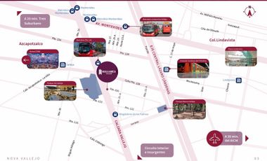 Departamento en venta en Valle del Tepeyac