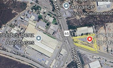 TERRENO INDUSTRIAL EN RENTA ZONA GARCÍA NUEVO LEÓN