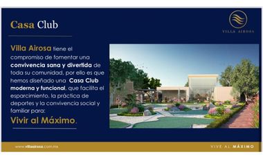 Terreno en Venta en Villa Airosa, Pachuca, con amenidades
