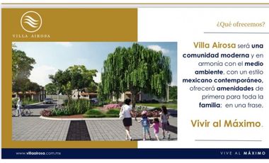 Terreno en Venta en Villa Airosa, Pachuca, con amenidades