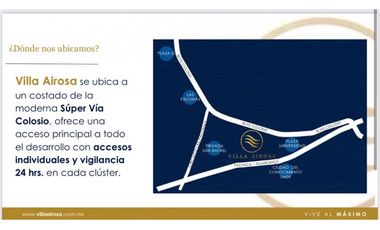 Terreno en Venta en Villa Airosa, Pachuca, con amenidades