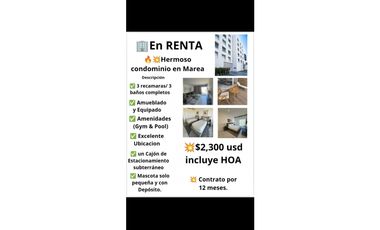Condominio en renta en Los Cabos, Marea