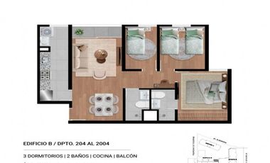 VENDO DPTO DE 3 DORM. EN AV. VENEZUELA – CERCADO – CON BONO VERDE