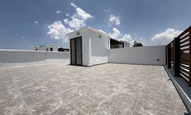 CASA NUEVA EN RENTA EN SAN MATEO ATENCO CON ROOF GARDEN